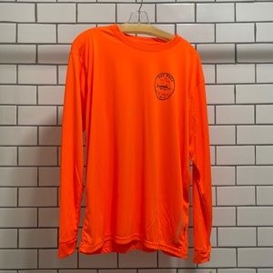 NWT Men’s Orange Fishing Shirt